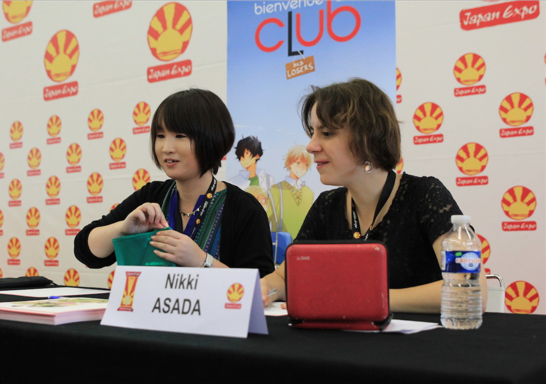 Japan Expo 2014 - Interview de Nikki Asada : « Je dessine très vite ! ».