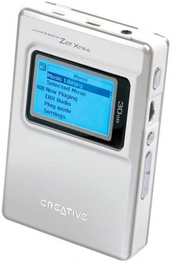 Creative Zen Xtra - lecteur MP3