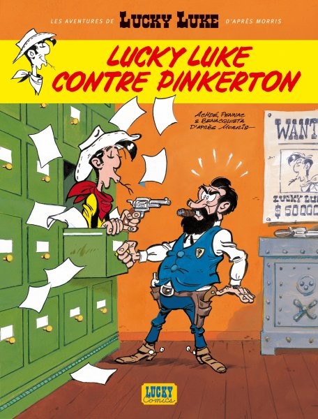 Les Aventures de Lucky Luke d'après Morris - Tome 4 - Lucky Luke contre Pinkerton