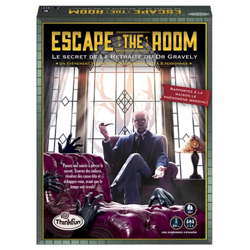 Escape the room, le secret de la retraite du Docteur Gravely