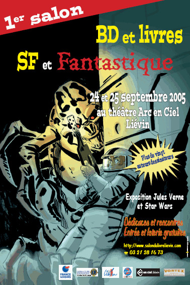 Salon BD et Livres SF et Fantastique de Liévin - 1ère édition