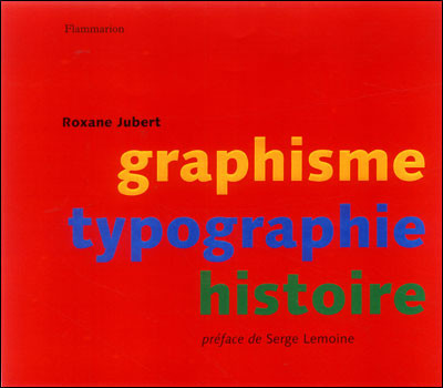 Graphisme typographie histoire