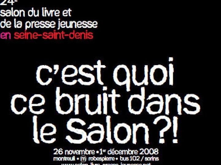 Le salon du livre jeunesse 2008 fait peur !