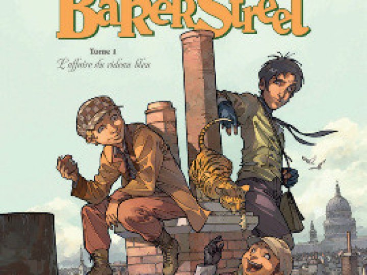 Quatre de Baker Street (Les) - Tome 1 - L'affaire du rideau bleu