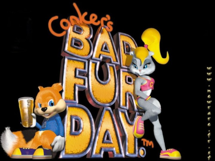 Conker's bad fur day - Test