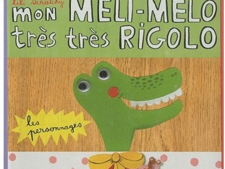 Mon méli-mélo très très rigolo, les personnages : les pieds sur terre et la tête dans les nuages