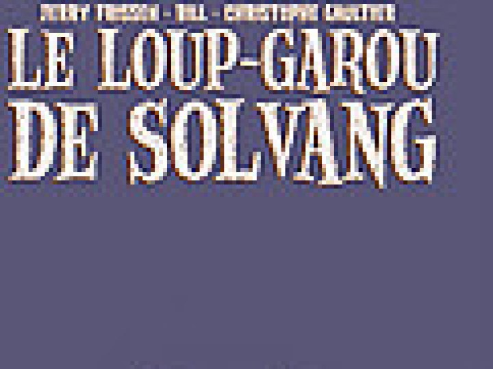 Le loup-garou de Solvang - un album qui hérisse le poil ! 