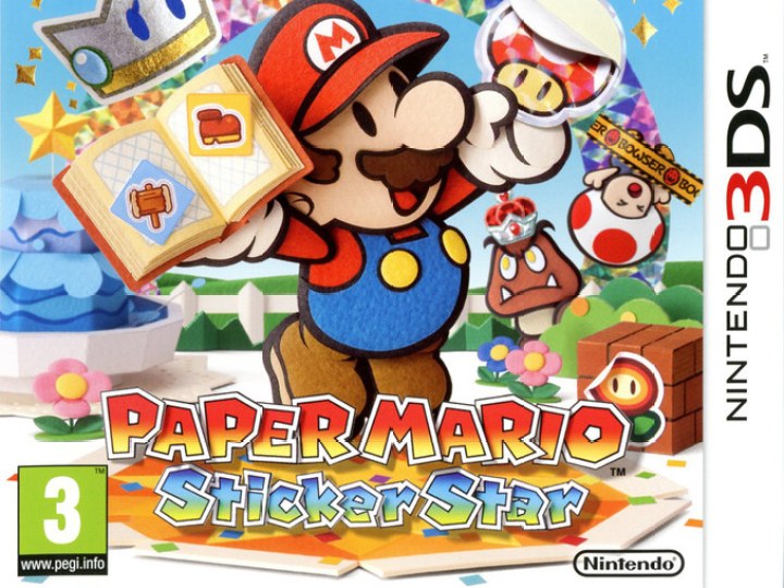 Paper Mario : Sticker Star - Test 3DS