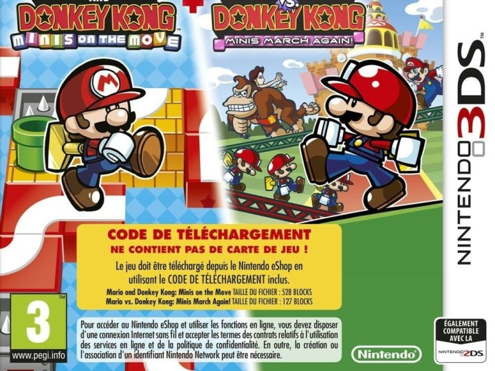 Mario and Donkey Kong : Minis on the move + Mario Vs. Donkey Kong : Minis march again!