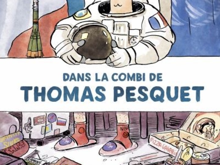 Dans la combi de Thomas Pesquet