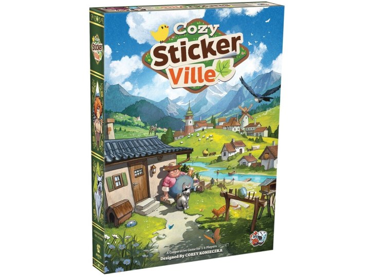 Cozy Sticker Ville : un livre dont vous êtes le héros, sans les dés