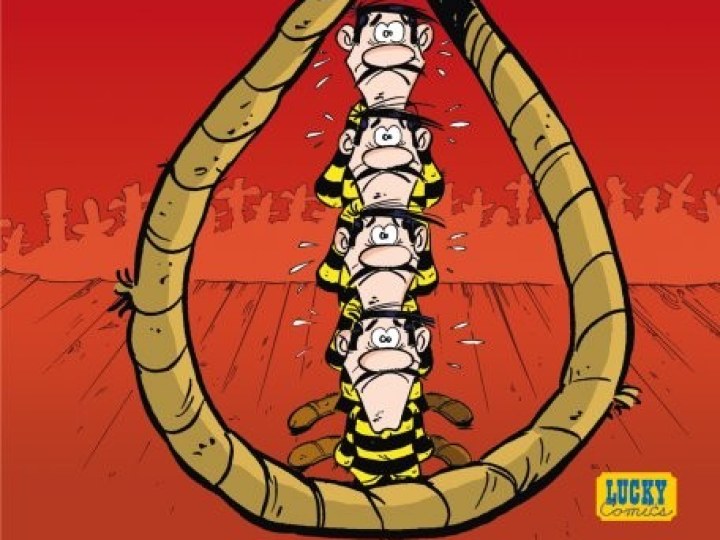 Aventures de Lucky Luke d'après Morris (Les) - Tome 2 - La corde au cou