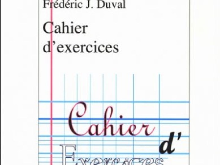 Cahier d'exercices